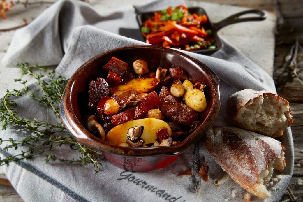 Our Traditional bistro Boeuf Bourguignon