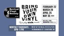 Revival Vinyl Society Monthly Bring-Your-Own-Vinyl Night