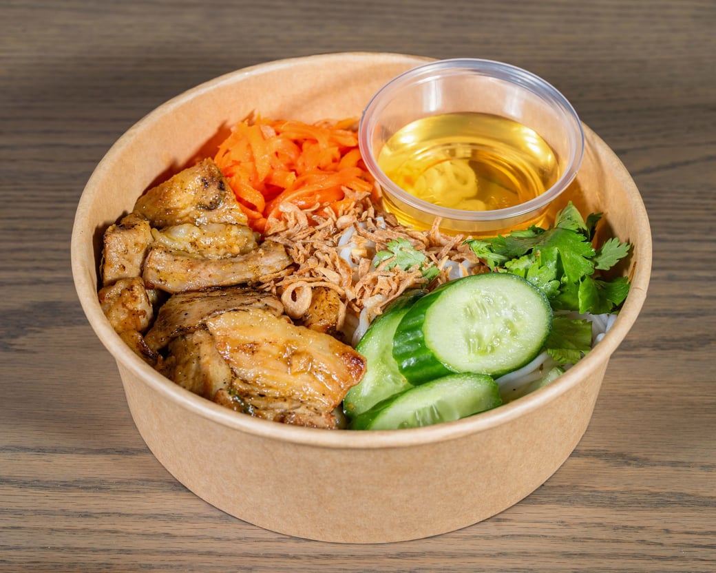 Grilled Pork Bún (Vermicelli) Bowl