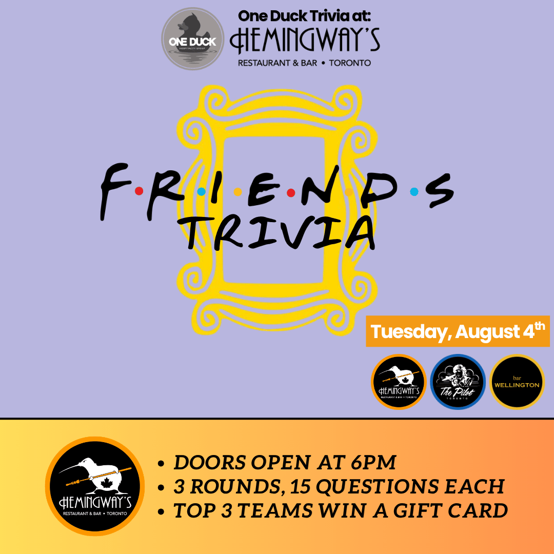 Friends Trivia