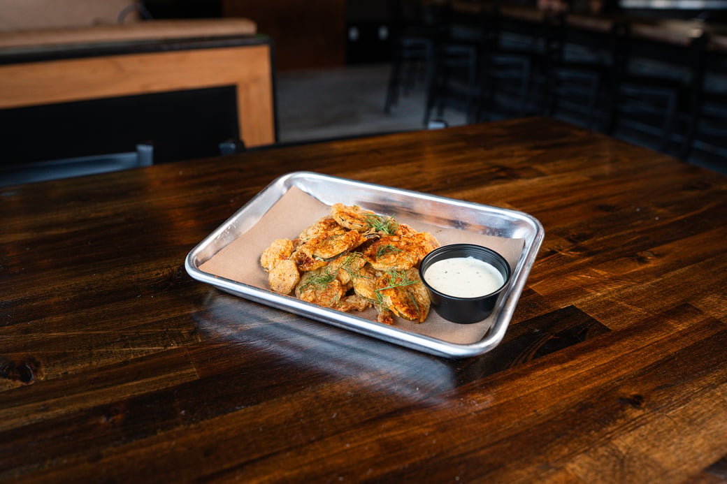 Crispy Fried Pickles