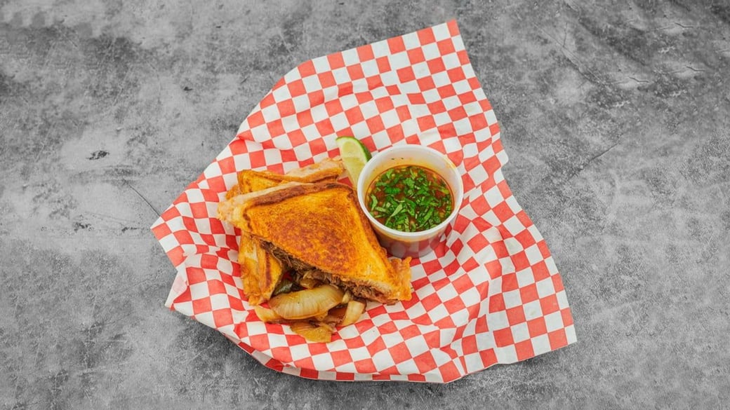 Birria grill cheese