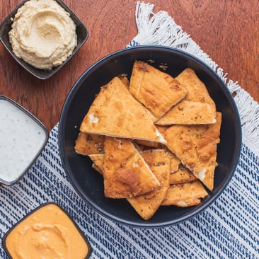 Dip + Fried Pita