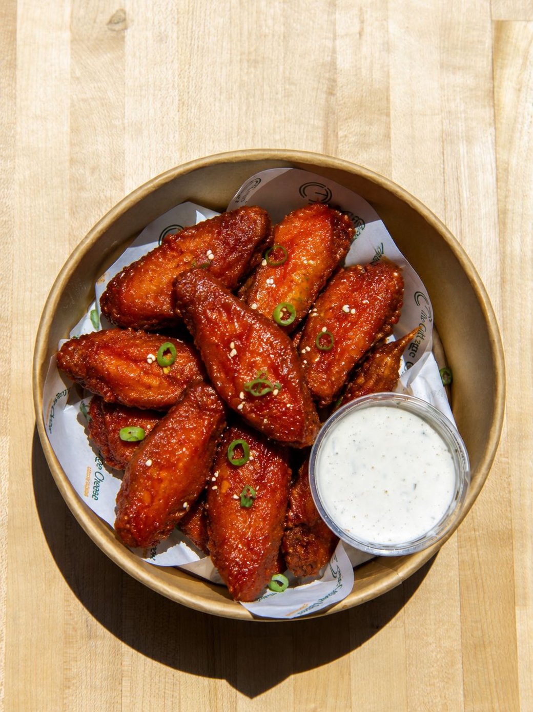 Chicken Wings with Spicy Mayo dip - 11pc
