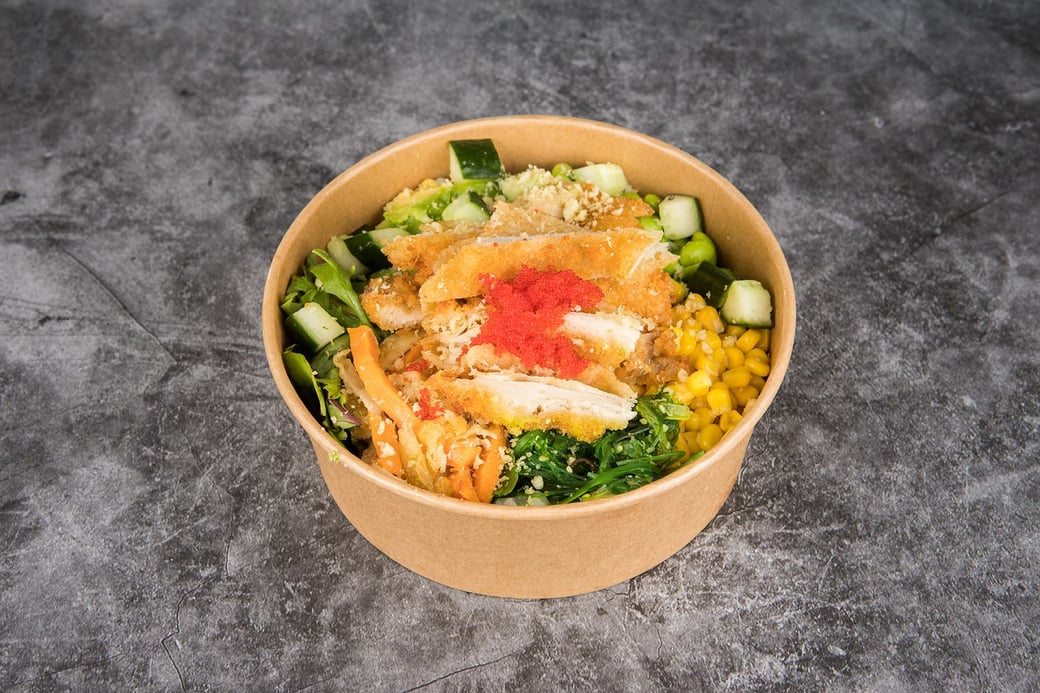 CHICKEN KATSU POKE