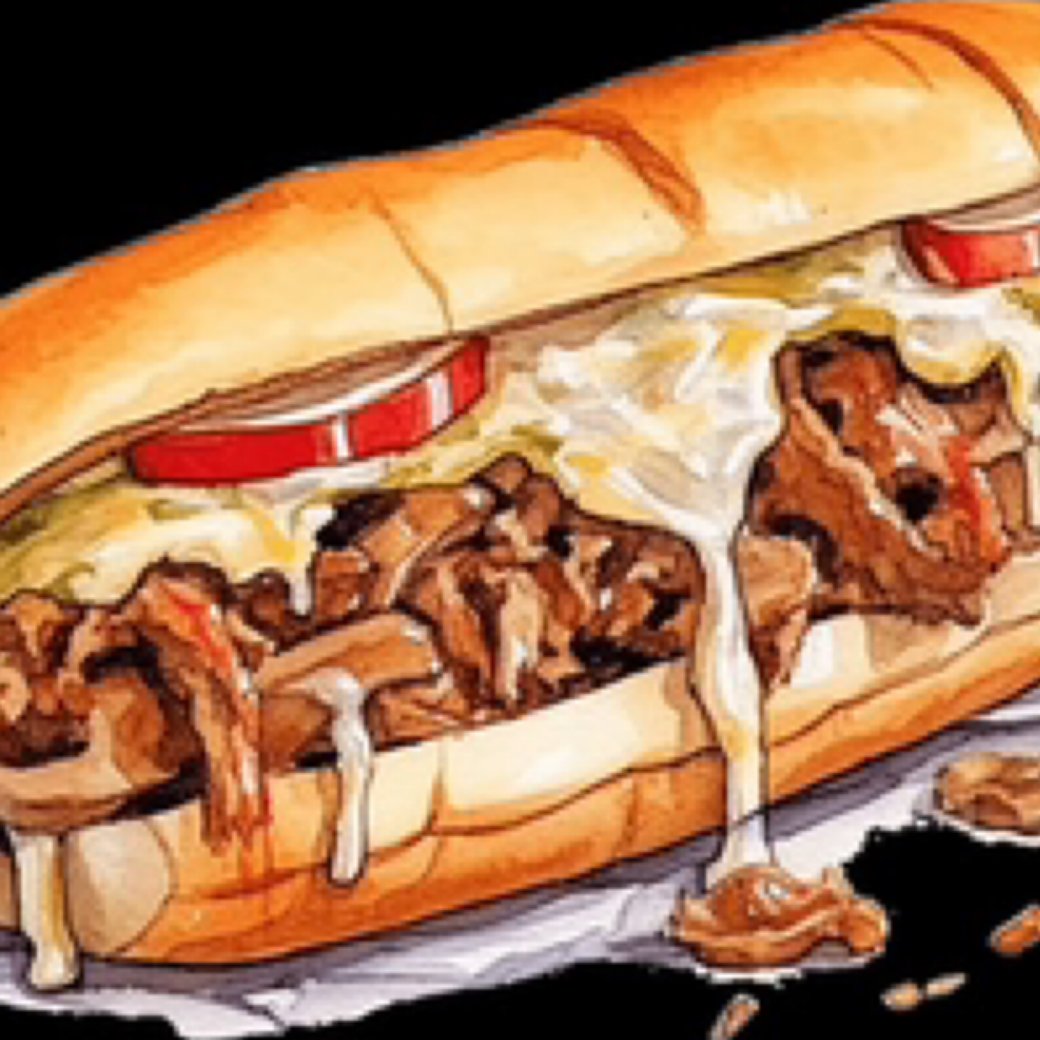 1/2 Tray Cheesesteaks (4)