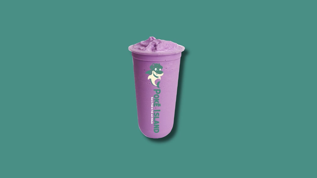 Frappé glacé au taro