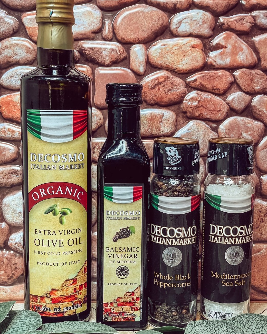 DeCosmo Private Label Organic Extra Virgin Olive Oil