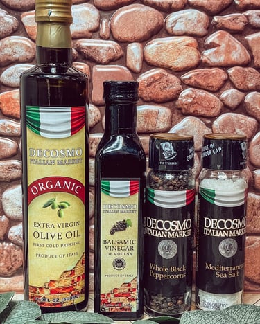 DeCosmo Private Label Organic Extra Virgin Olive Oil , shop product