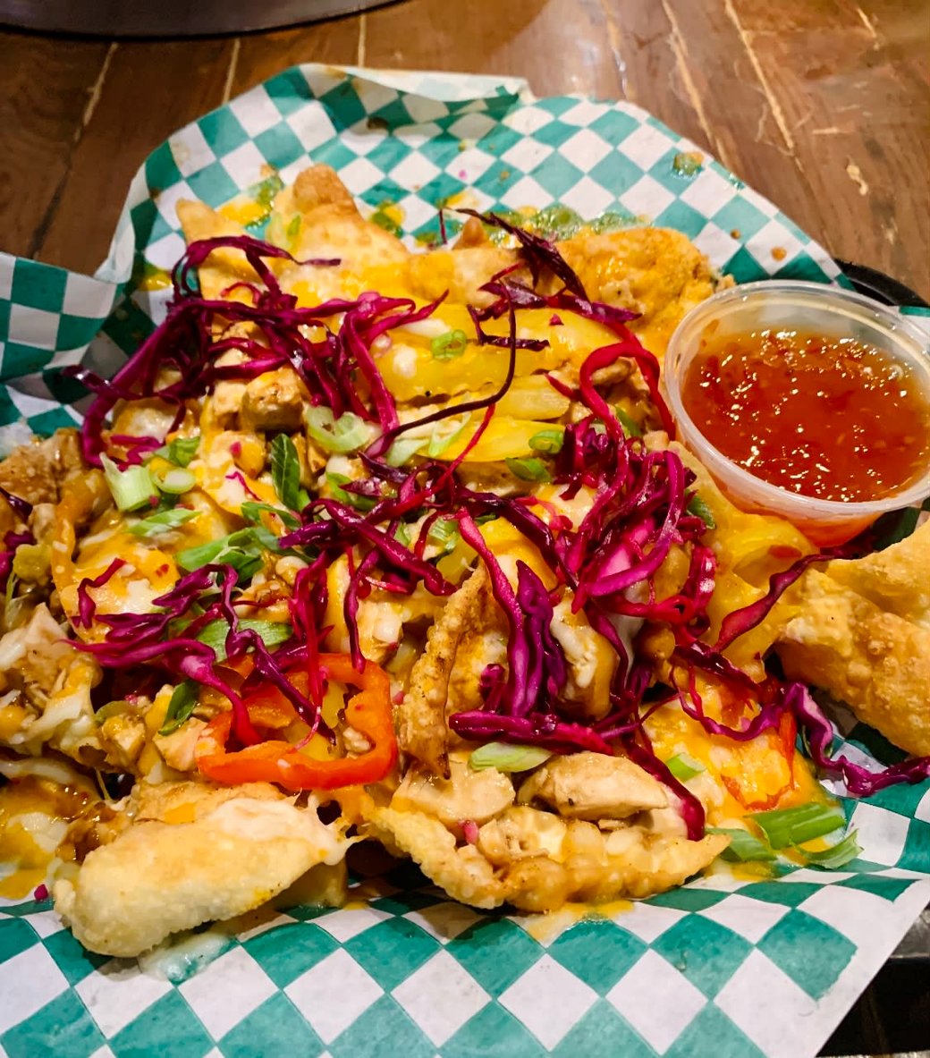 Asian Nachos 