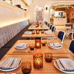 the hardest question you should have to make during your visit (other than what to order) 〰️ booth or chair? 🤔