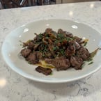 Stop in this Friday and Saturday from 3pm-9pm to get our Steak Tip Bowl special. Diced Ribeye, marinated in olive oil, sage, rosemary, cooked with caramelized onions, mushrooms, on a bed of garlic whipped potatoes, and topped with our mushroom marsala demi sauce.