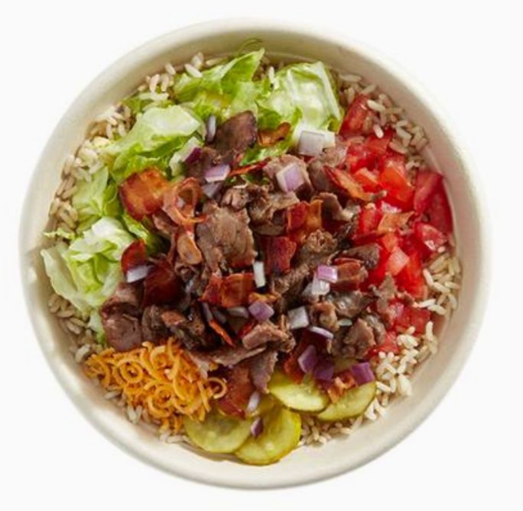 BBQ Bacon Cheeseburger  Small Bowl