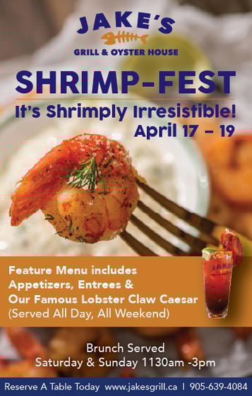ShrimpFest at Jake's!