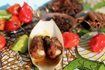 Here's what was served at the Stop's eighth-annual all-you-can-eat-and-drink night market