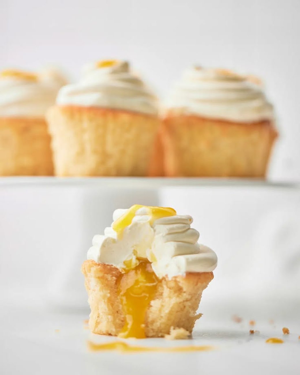 Coconut Mango Cupcake