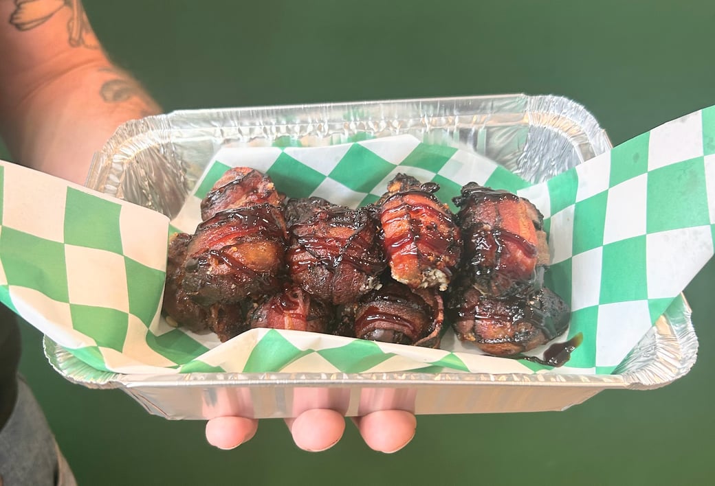 Bacon Wrapped Dates