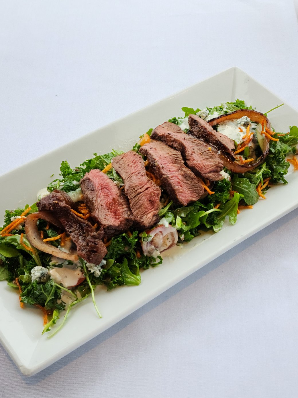 STEAK + BLUE SALAD