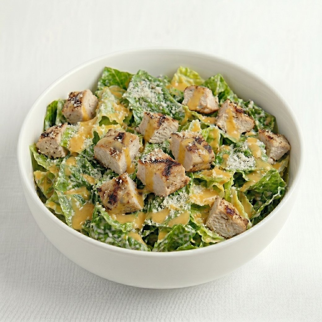 Miso Chicken Caesar Salad
