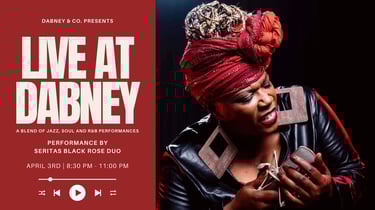 LIVE at Dabney with Serita's Black Rose Duo