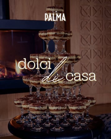 complimentary Tiramisu Tower 