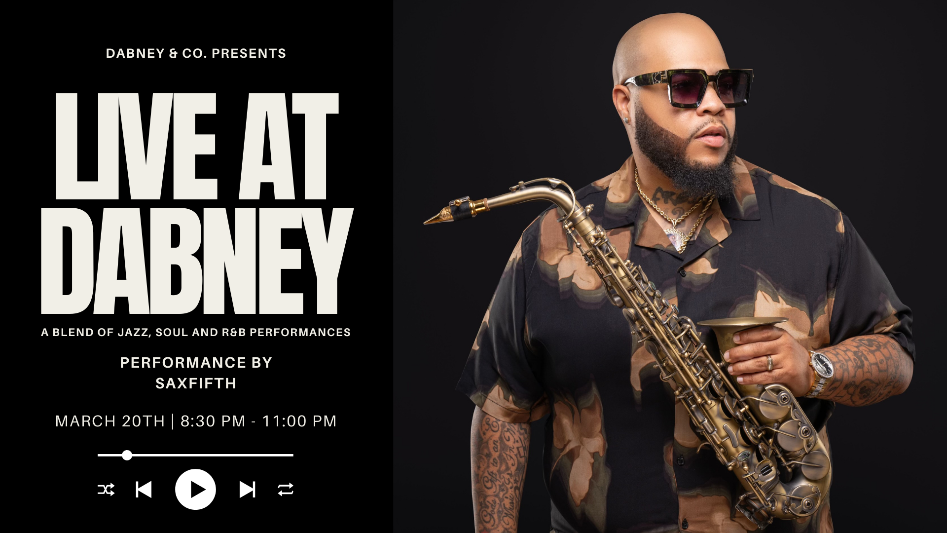 LIVE at Dabney with SaxFifth