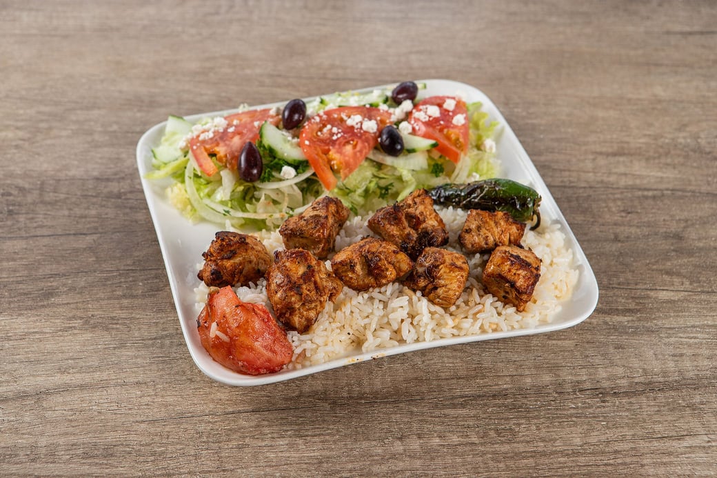 Chicken Shish Kebab Plate