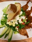 Coconut Shrimp Salad