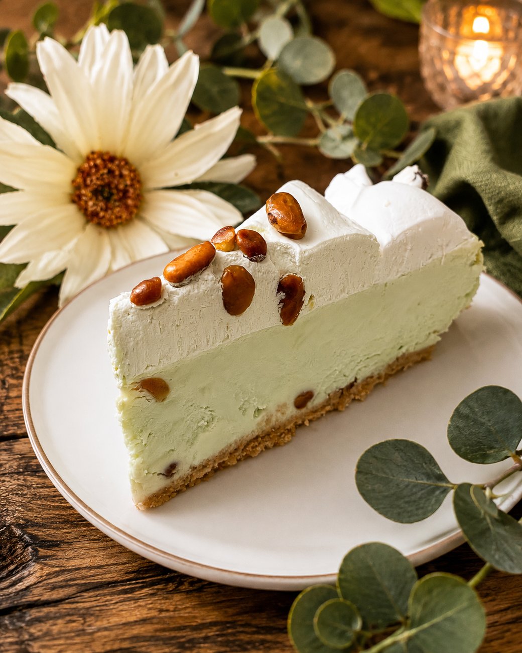  Pistachio Cheese Cake 16 Slices