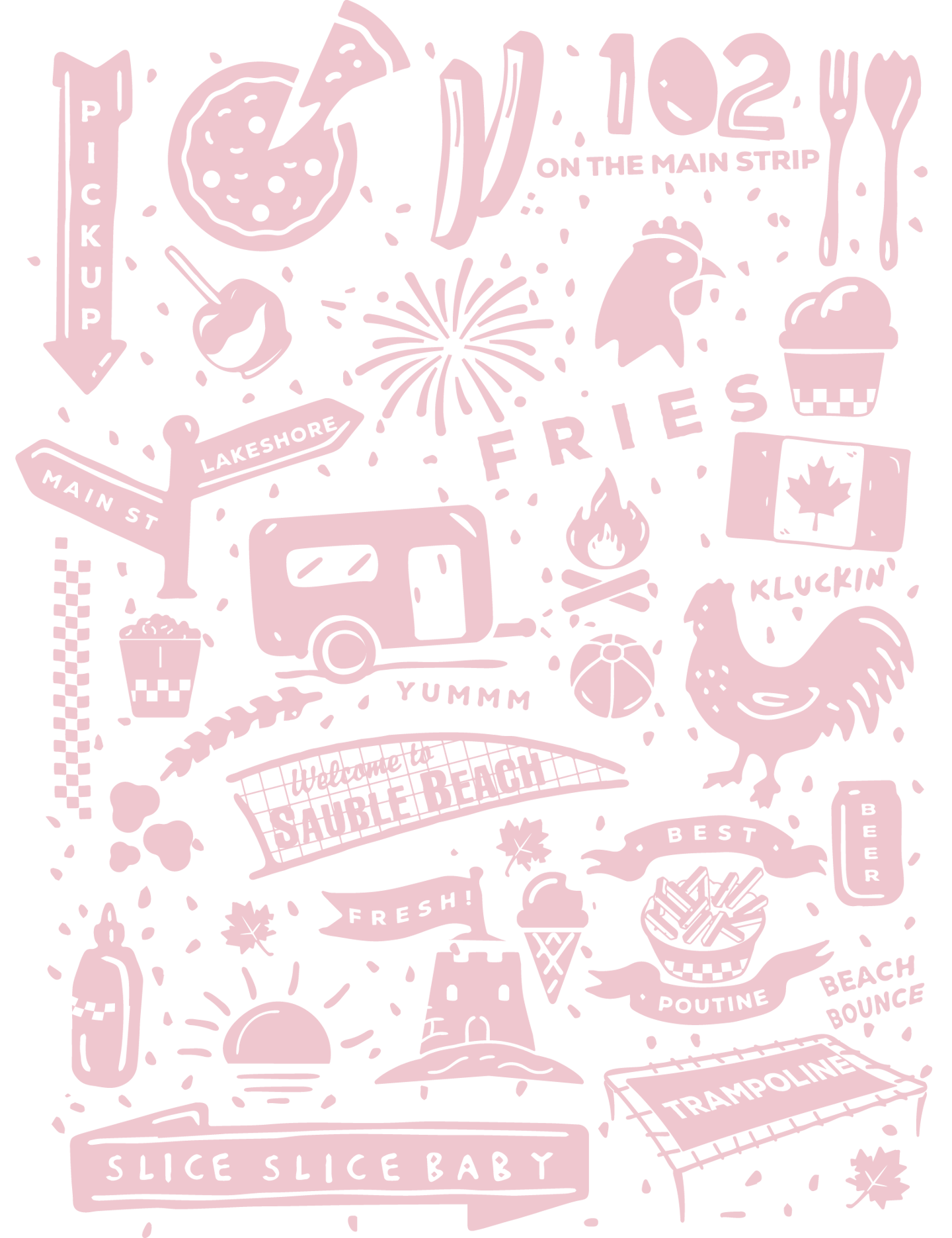 Decoration image without any essential information