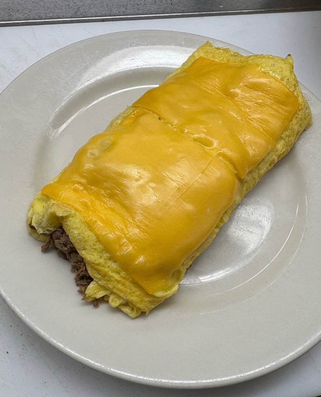 Steak & Cheese Omelet