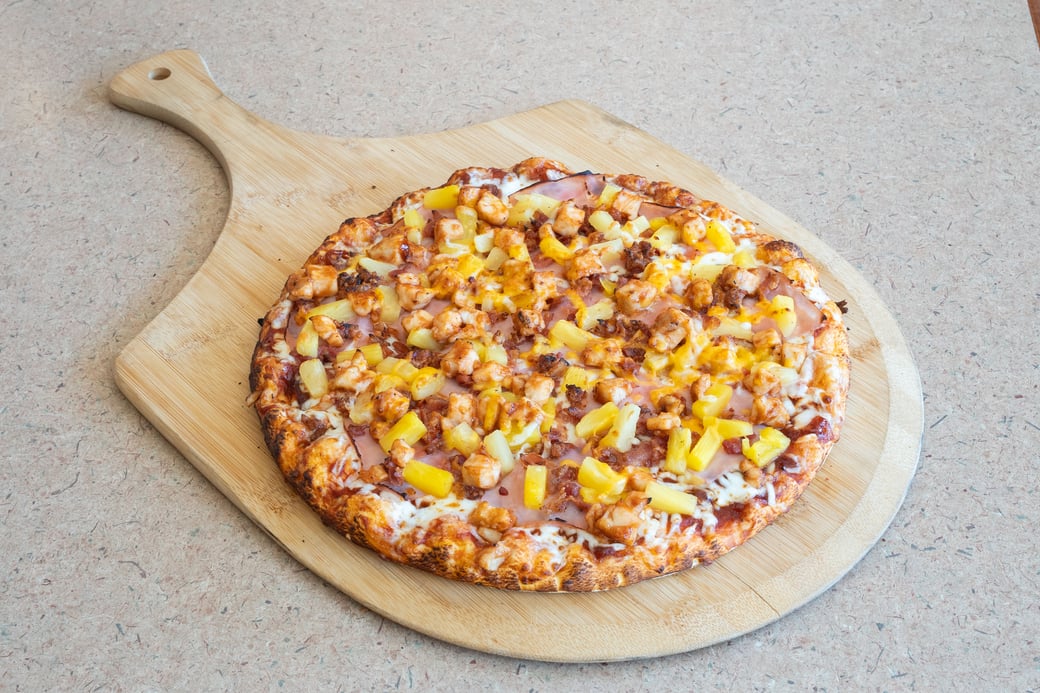 Aloha Chicken Pizza