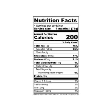 Polpette di Carne , shop product