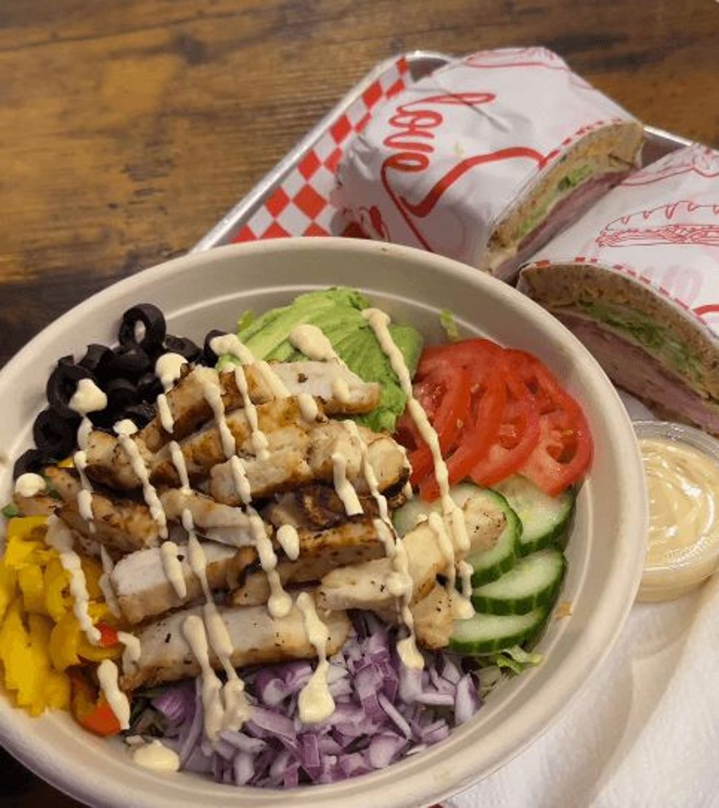 Grilled Chicken Strips Salad