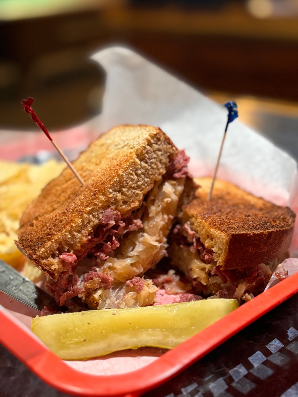 Rapid River Reuben Sandwich