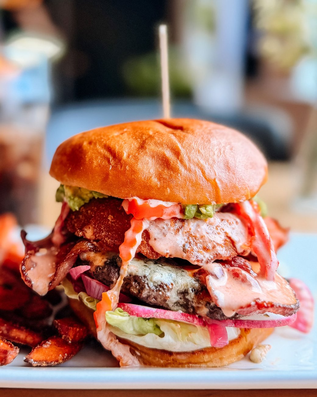 Black and Blue Burger