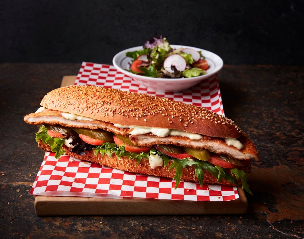 Schnitzel Sandwich