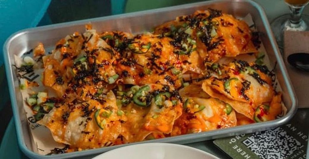 Crab Rangoon Nachos