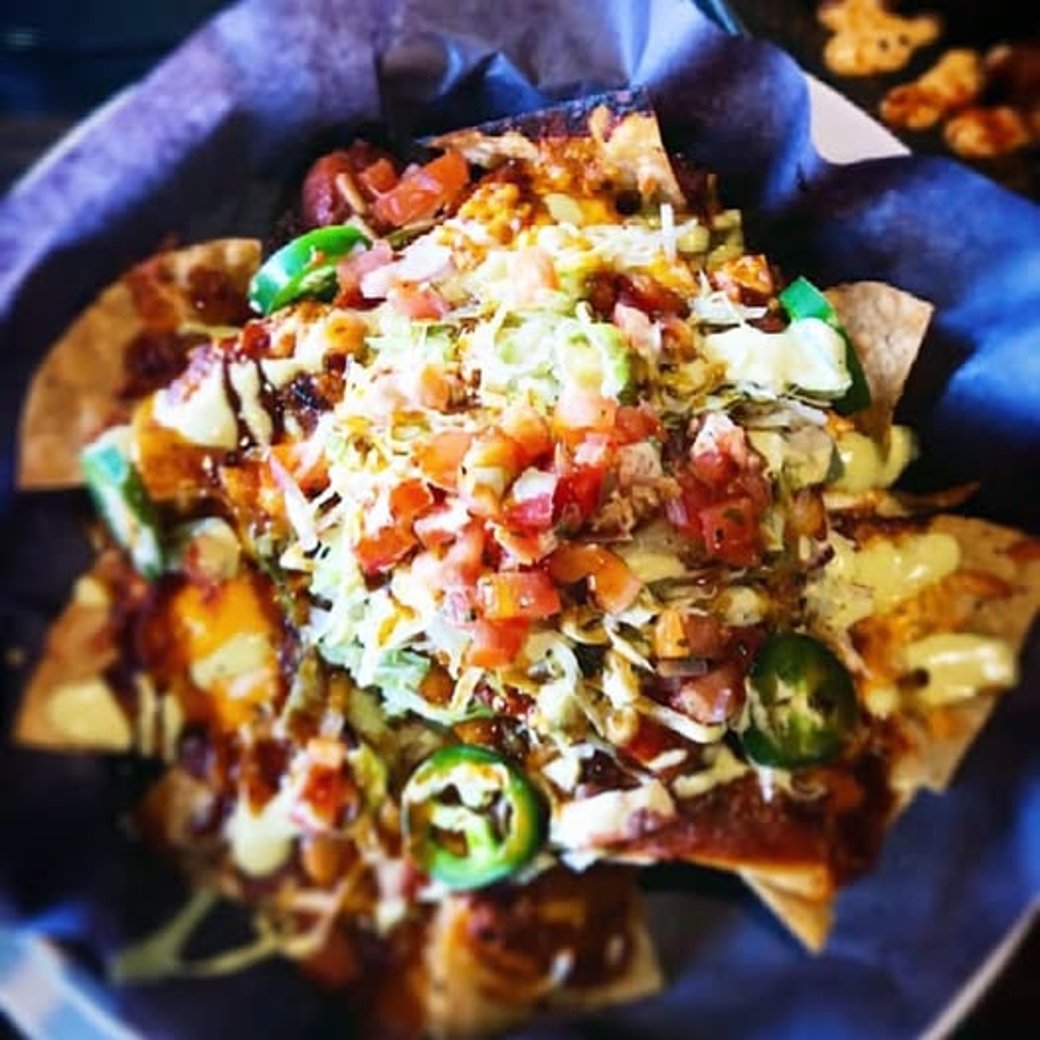 Butter Chicken Nachos