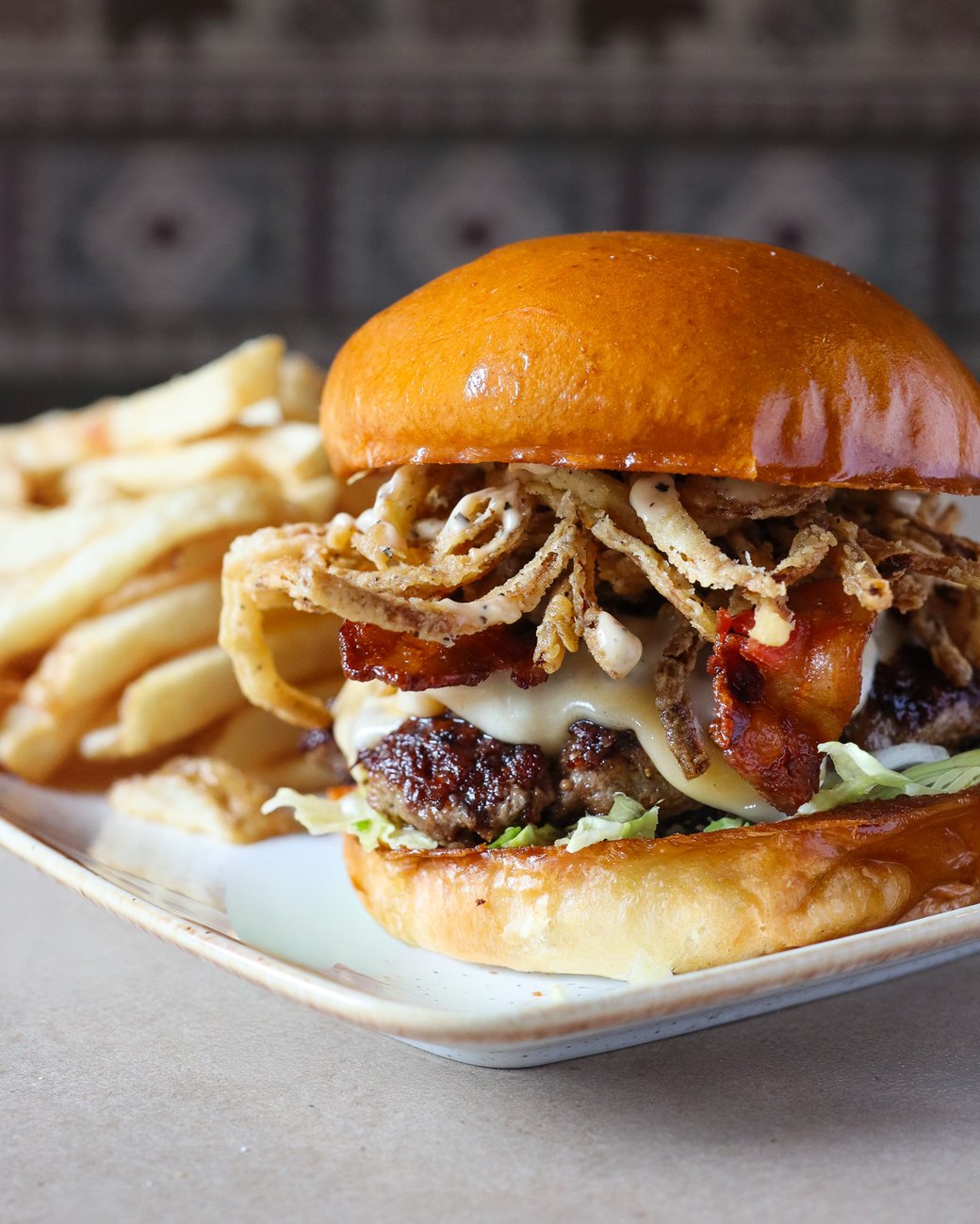 “THE SMOKEY BALM” BAY BURGER