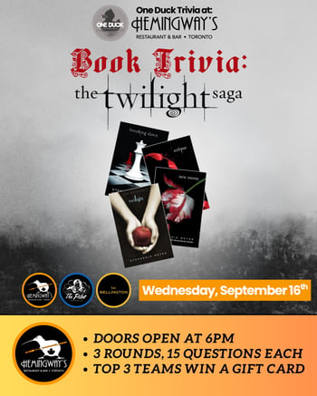 Book Trivia: The Twilight Saga