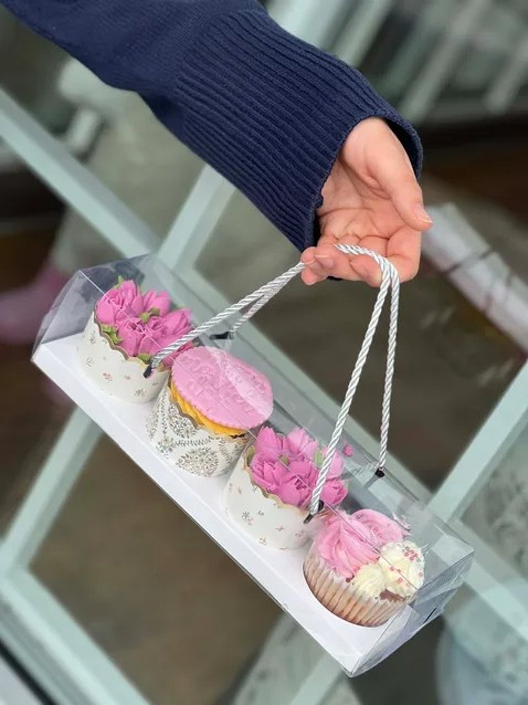 Mothers Day Cupcakes box of 4