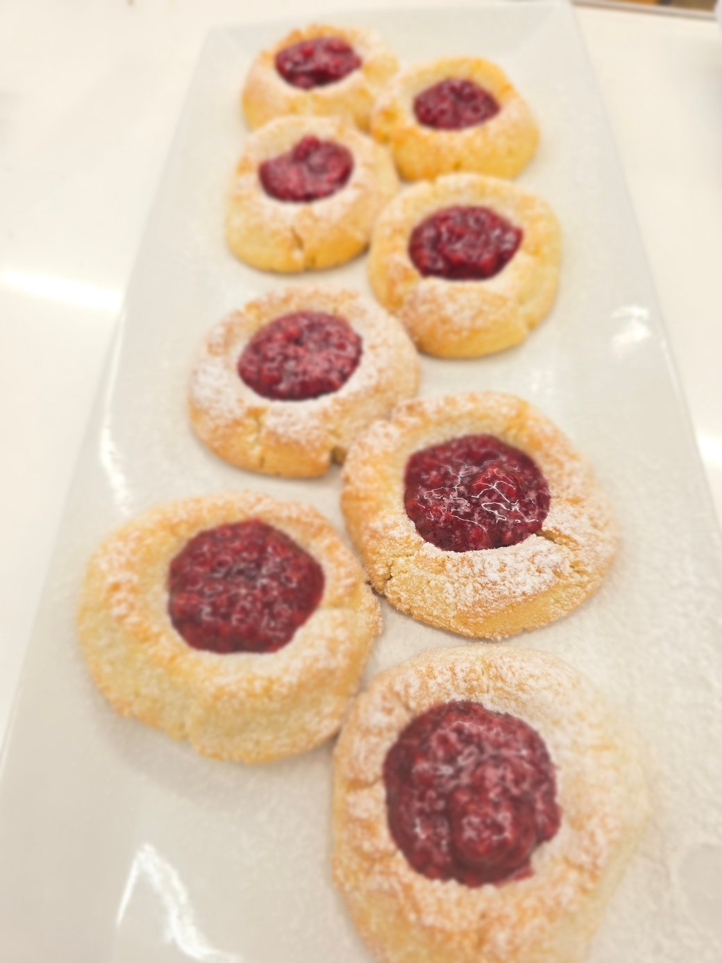 Keto Thumbprint cookie 