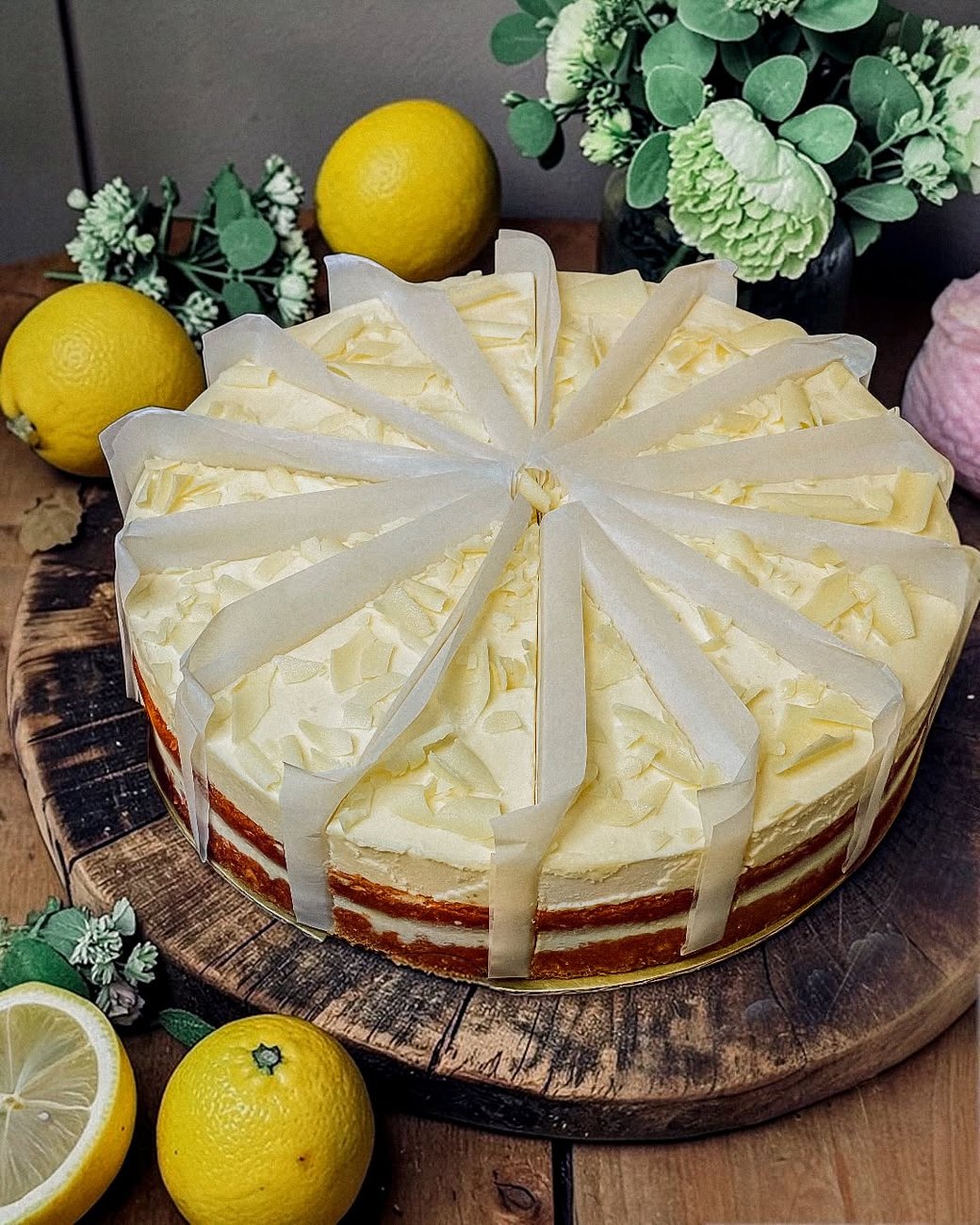 Limoncello Mascarpone Cake Whole 14 Slices
