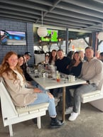 After wedding brunch at Vic Social