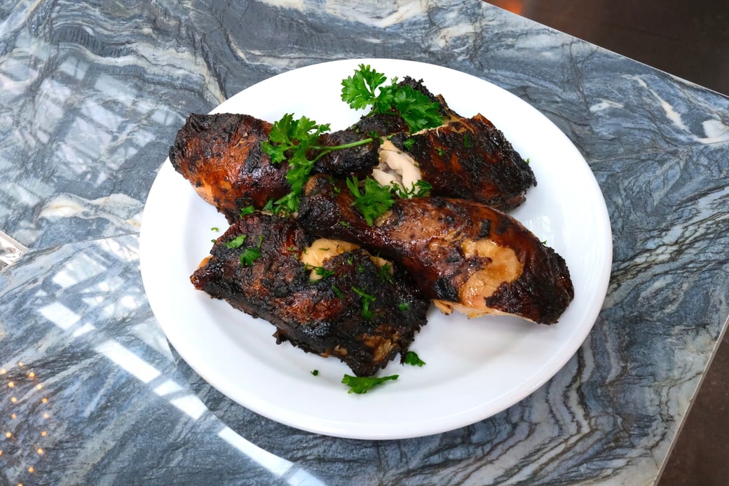 1 Piece of Jerk Chicken, Leg & Thigh