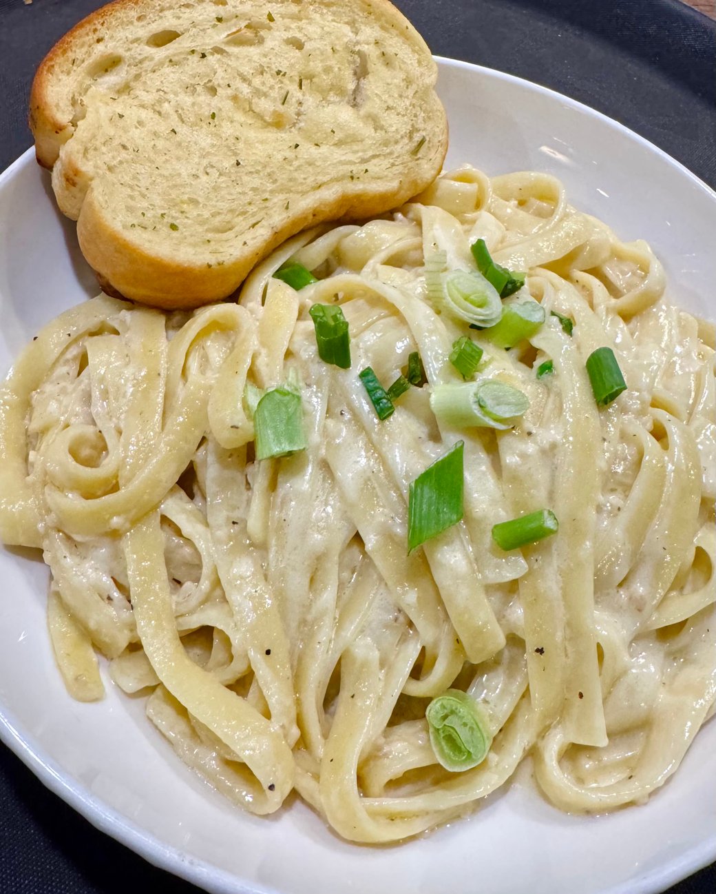 Fettuccine Alfredo (No Chicken)
