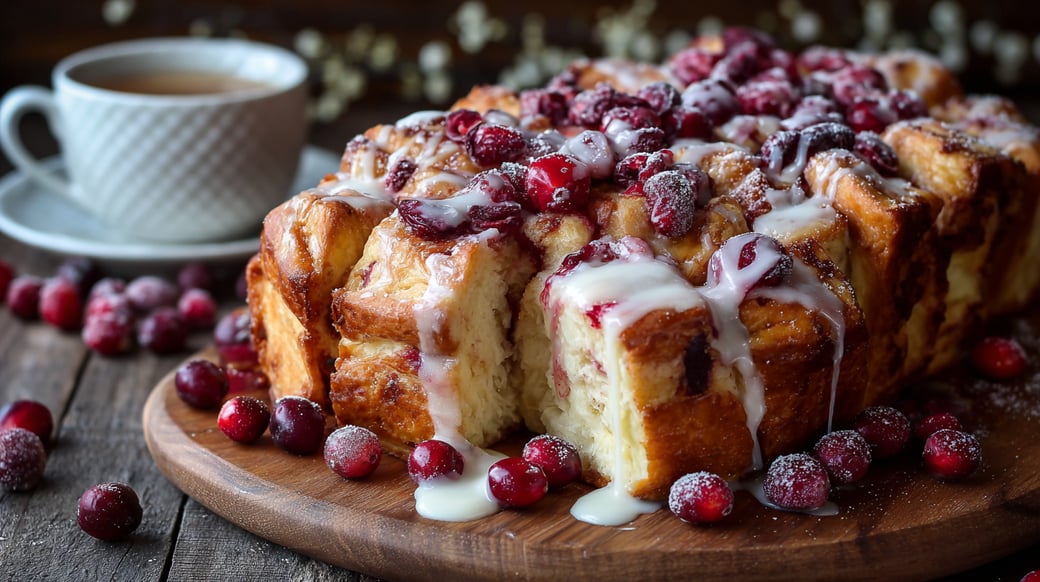 Spicy Cranberry Pull Apart 