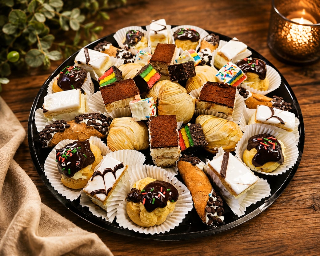 Assorted Pastry Trays