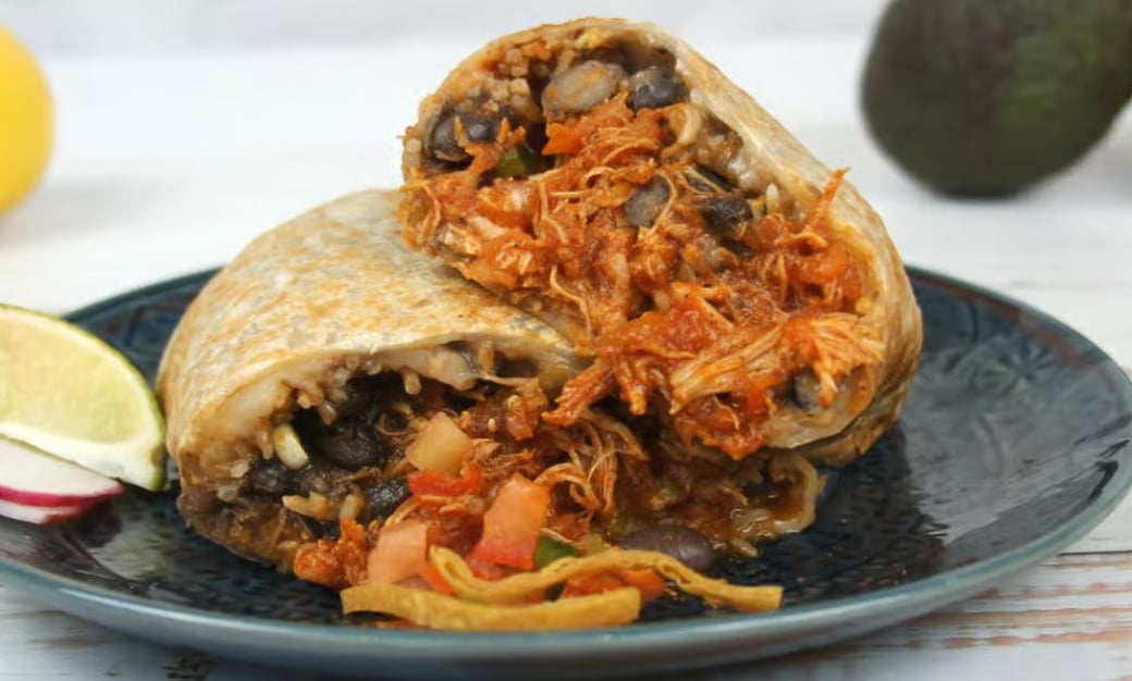 Chicken Tinga Burrito